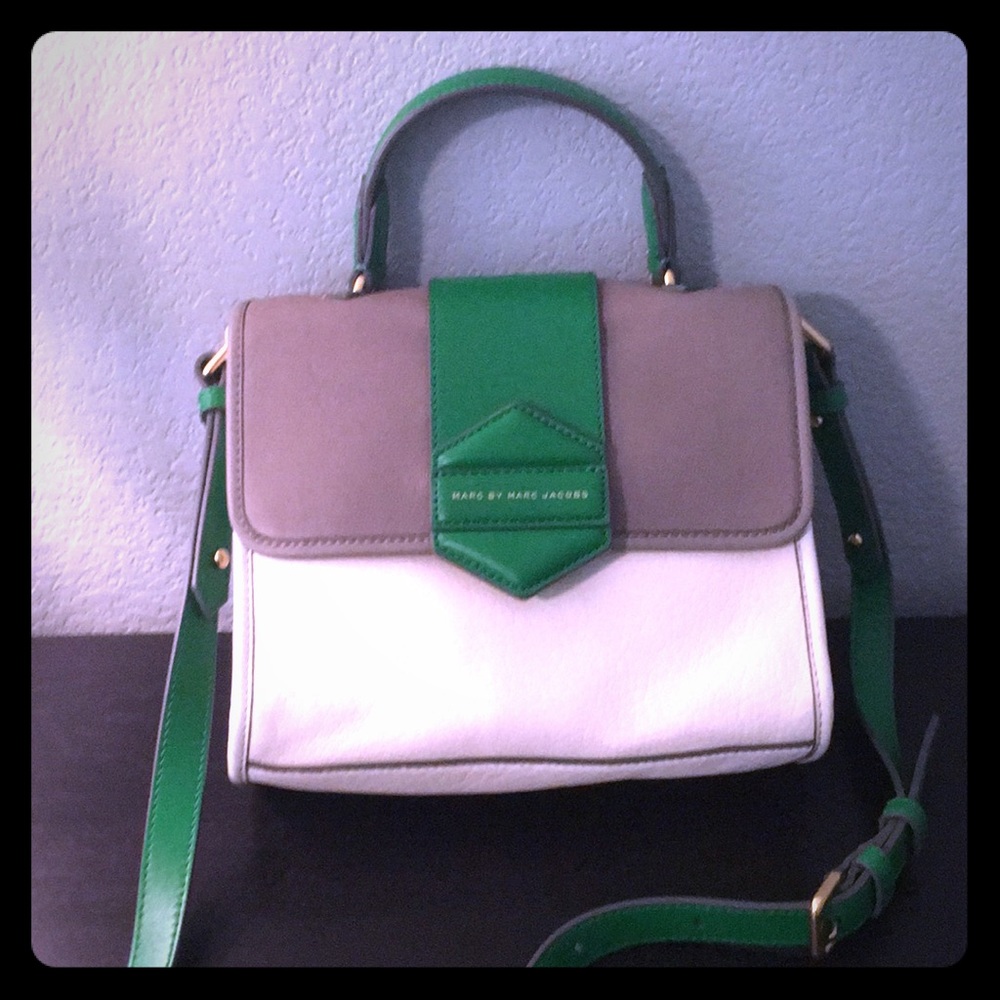 Marc by Marc Jacobs tri-color crossbody handbag